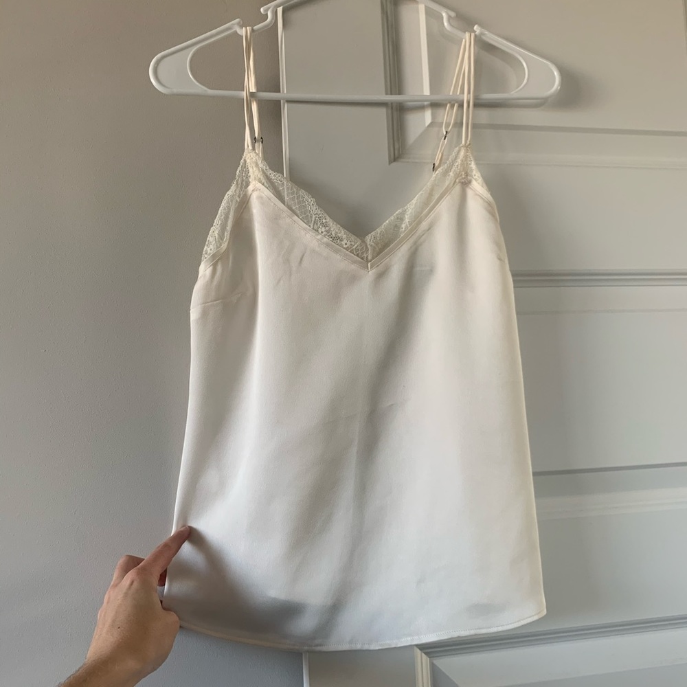 Abercrombie White Tank